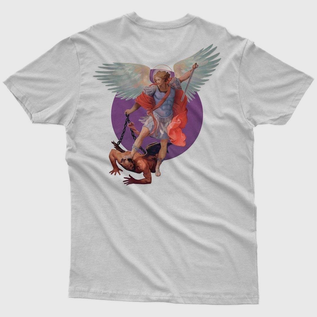 Camiseta São Miguel Arcanjo • Apela pro Santo Camiseta São Miguel Arcanjo